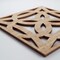 Ekena Millwork Small Baytown Decorative Fretwork Wood Wall Panels, Red Oak, 11 3/8"W x 11 3/8"H x 3/8"T WALW12X12X0375BYTRO - alternate 3